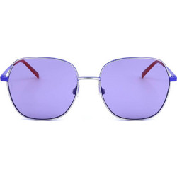 Missoni MMI0018/S ECJ Γυναικεία Γυαλιά Ηλίου Τετράγωνα Μεταλλικά Ασημί με Μωβ Φακό