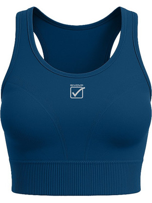 Givova Αθλητικό Μπουστάκι με Μέτρια Στήριξη Royal Blue 28367