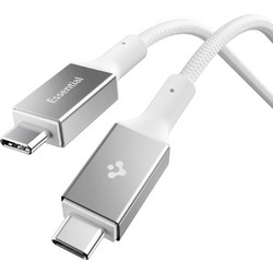 Spigen EB10015CC Braided USB-C to USB-C 100W 1.5m White