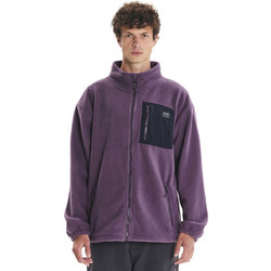 Emerson Ανδρική Ζακέτα Fleece με Φερμουάρ Μωβ 252.EM29.29