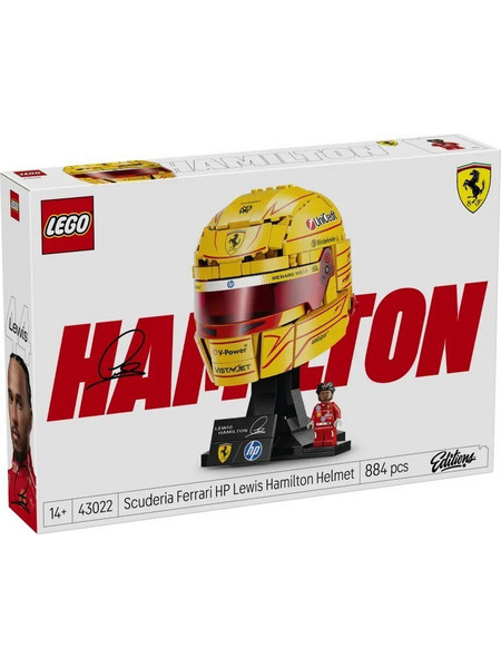 Lego Editions Scuderia Ferrari HP Lewis Hamilton Helmet για 14+ Ετών 43022