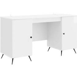vidaXL Γραφείο Υπολογιστή Ξύλινο 142.5x50x75cm 3414634
