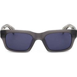 Rag & Bone RNB5038S KB7 Ανδρικά Γυαλιά Ηλίου Τετράγωνα Κοκάλινα Μαύρα με Μωβ Φακό