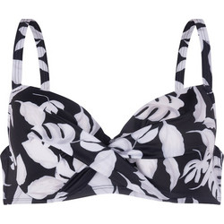 Dorina Bikini Top με Ενίσχυση Μαύρο Λευκό FXBK0007MI010-BK0121