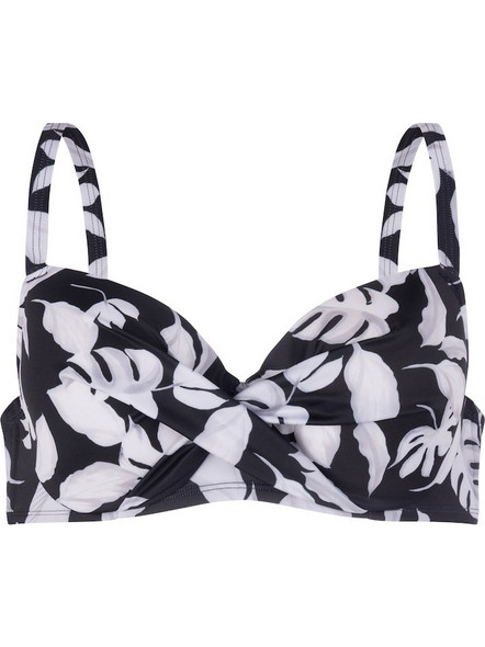 Dorina Bikini Top με Ενίσχυση Μαύρο Λευκό FXBK0007MI010-BK0121
