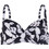 Dorina Bikini Top με Ενίσχυση Μαύρο Λευκό FXBK0007MI010-BK0121