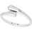 Emporio Armani Iconic Tren Γυναικείο Βραχιόλι Βέργα Ασημί EGS3340040