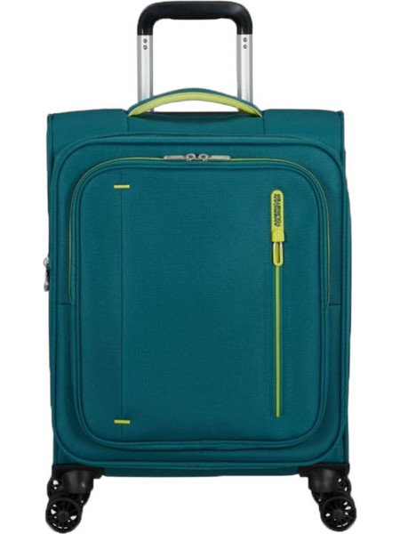 American Tourister Cloudrider 157365-D834 Βαλίτσα Καμπίνας 55x40x23cm με 4 Ρόδες Πετρόλ