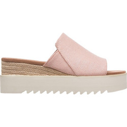 Toms Καλοκαιρινές Γυναικείες Πλατφόρμες Χαμηλές Ροζ 10020748