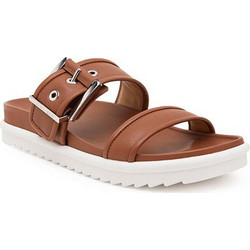 Michael Kors Δερμάτινα Γυναικεία Σανδάλια Καφέ 40S4COFS3L-230
