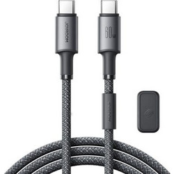 Joyroom S-A50 Magnetic Braided USB-C to USB-C 60W 1.2m Grey