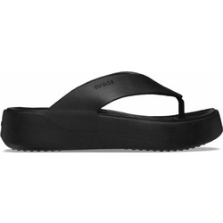 Crocs Getaway Γυναικείες Σαγιονάρες Platforms Ανατομικές Μαύρες 209410-001