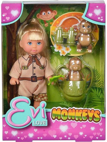 Simba Κούκλα Evi Love Monkeys