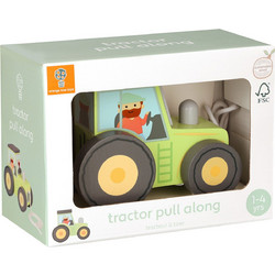 Orange Tree Συρόμενο Παιχνίδι Tractor Farmyard 12+ Μηνών
