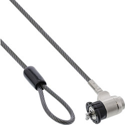 InLine 55703 Κλειδαριά Laptop Noble Wedge με Κλειδί 2m