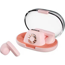 Yookie YKS221 Ακουστικά Bluetooth Earbud Ανθεκτικά στο Νερό Pink