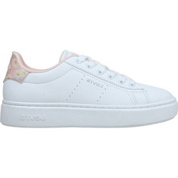 Levi's Evelyn Παιδικά Sneakers Λευκά Ροζ LVVEVE0021S