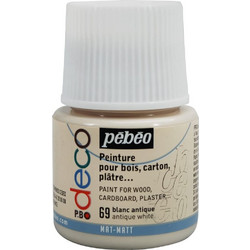 Pebeo Matt 69 Antique White Ακρυλικό Χρώμα Ζωγραφικής 45ml
