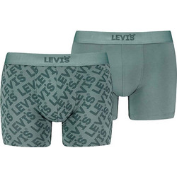 Levi's Ανδρικά Μποξεράκια Σετ 2Pack Βεραμάν 701226884-003