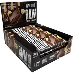 Warrior Supplements Raw Protein Flapjack Double Chocolate 75gr 12τμχ