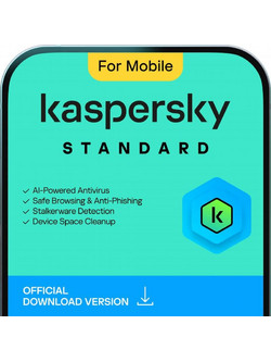 Kaspersky Standard Mobile για 1 Συσκευή και 1 Έτος Χρήσης (Ηλεκτρονική Άδεια)