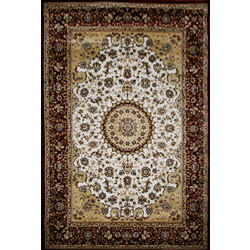 Sprintzio Classics Χαλί Ορθογώνιο Καλοκαιρινό 133x190cm 0819A Cream-Red