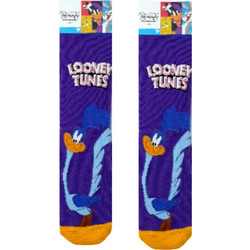 Looney Tunes Ανδρικές Κάλτσες Ψηλές με Σχέδια Μωβ 3Pack LT21521