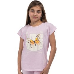 District75 Παιδικό T-Shirt Αμάνικο Λιλά 126KGSS-744-0V8
