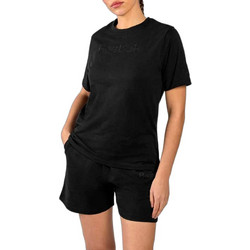 Reebok Γυναικείο Αθλητικό T-Shirt Μαύρο 100253952