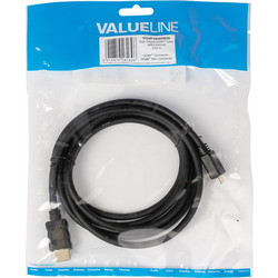 Valueline Καλώδιο HDMI 2.0 HDMI Male to Mini HDMI Male 2m Black VGVP34500B20