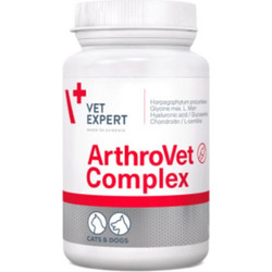 VetExpert ArthroVet Complex Συμπλήρωμα Διατροφής Σκύλου & Γάτας για Αρθρώσεις 60 Κάψουλες