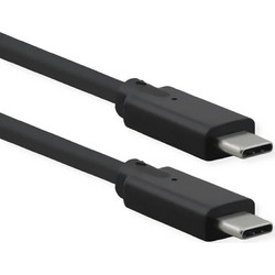 Roline USB-C to USB-C 100W 1.5m Black 11.02.9072