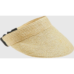 Verde Γυναικείο Καπέλο Visor Ψάθινο Μπεζ 05-0837