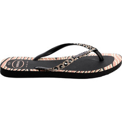 Havaianas Γυναικείες Σαγιονάρες Αντιολισθητικές Μαύρες 4147966-0090