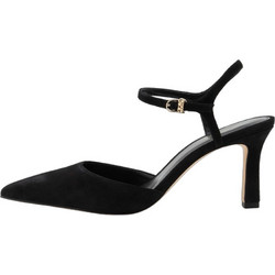 Michael Kors Γόβες Suede Slingback με Τακούνι Στιλέτο Μαύρες 40T6AMMP2S-001