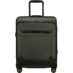 Samsonite Pro-Dlx 148135SM-1388 Βαλίτσα Καμπίνας 55x40x23cm με 4 Ρόδες Χακί