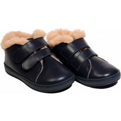 Babywalker Βαπτιστικά Sneakers για Κορίτσι Δερμάτινα Ανατομικά Μαύρα PB5143
