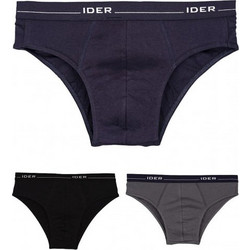 Ider Ανδρικά Σλιπ Βαμβακερά 3Pack 3520