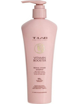 T-Lab Professional Vitamin Booster Φυτικό Σαμπουάν για Επανόρθωση 300ml