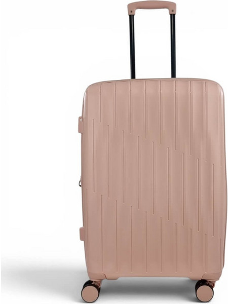 Playbags Collection PP2022 Βαλίτσα Μεσαία 65x43x25cm με 4 Ρόδες Ροζ