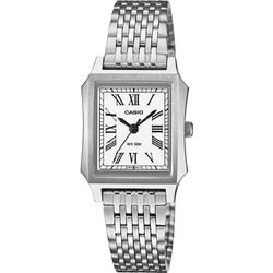 Casio Γυναικείο Ρολόι με Ασημί Μεταλλικό Μπρασελέ LTP-B190D-7B