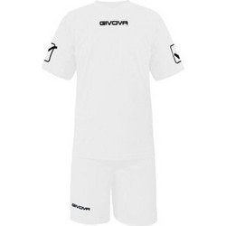Givova MC Στολή Ποδοσφαίρου Λευκή KITC48.0003