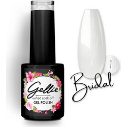 Gellie Bridal Colour B01 Ημιμόνιμο Βερνίκι Νυχιών 10ml