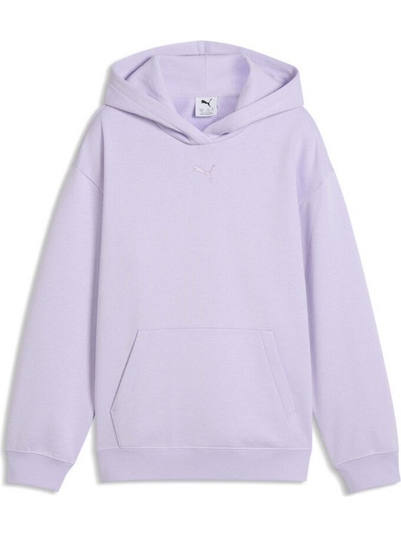 Puma Παιδικό Φούτερ με Κουκούλα Λιλά 692973-47