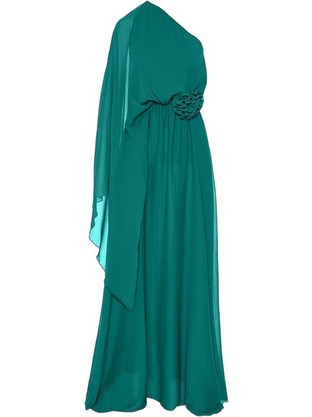 Lynne Maxi Καλοκαιρινό Φόρεμα για Γάμο / Βάπτιση Πράσινο 0056-0511008-50
