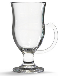 Cristar Σετ Ποτήρια Καφέ Γυάλινα Κολωνάτα Irish Coffee Galerie 228ml 24τμχ 0801651