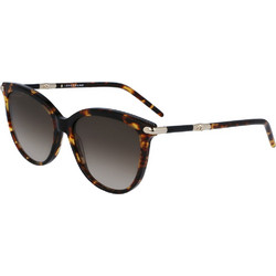 Longchamp LO727S-230 Γυναικεία Γυαλιά Ηλίου Πεταλούδα Κοκάλινα Ταρταρούγα με Μαύρο Φακό