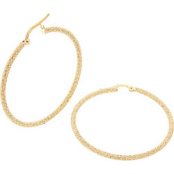 Million Diamonds Γυναικεία Σκουλαρίκια Κρίκοι από Xρυσό 14K SK17126