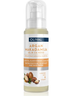 Olival Argan & Macadamia Argan Λάδι Μαλλιών 60ml