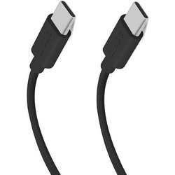 SBS Braided USB-C to USB-C 60W 1.5m Black TECABLETISSUETCCK